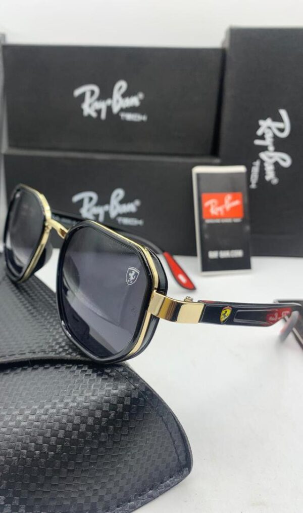 Ray-Ban x Ferrari Anti-UV Sunglasses - Image 5