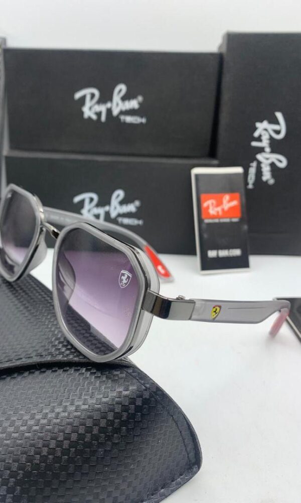 Ray-Ban x Ferrari Anti-UV Sunglasses - Image 4